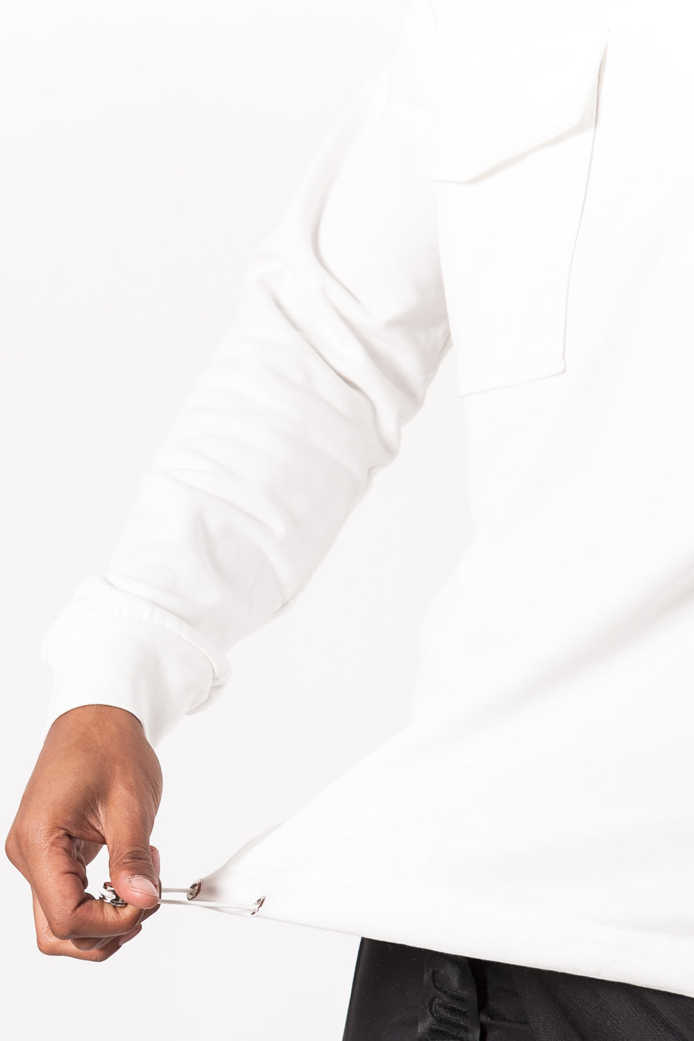 Sixth June - Sweat large élastique blanc cassé