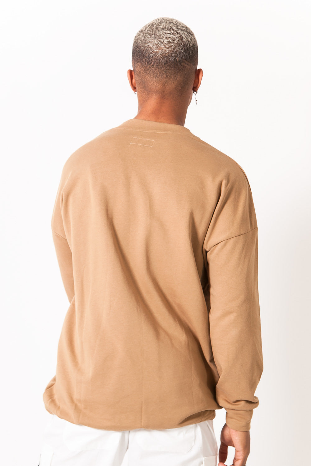 Sixth June - Sweat large élastique marron