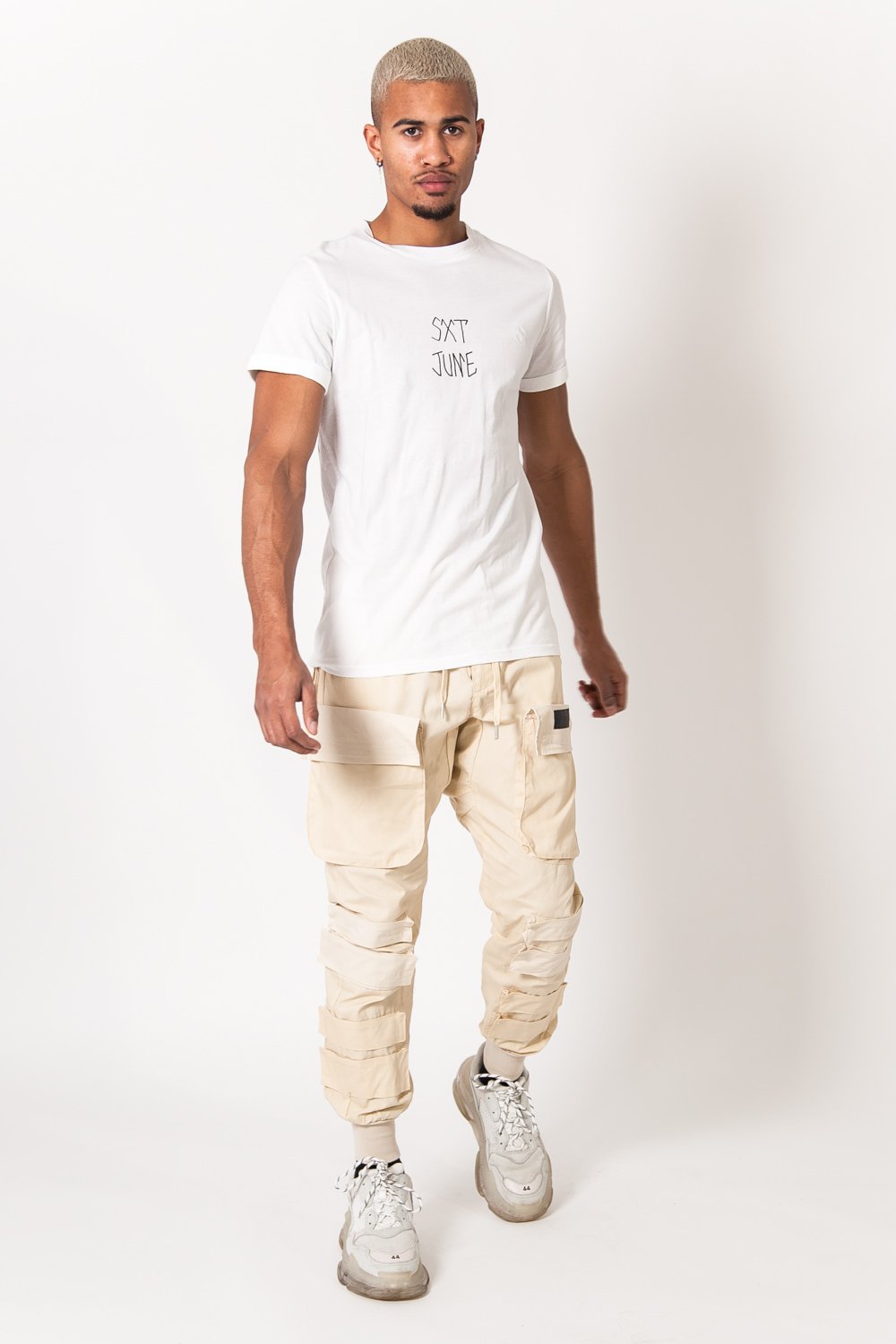 Sixth June - T-shirt imprimé tête de mort Blanc