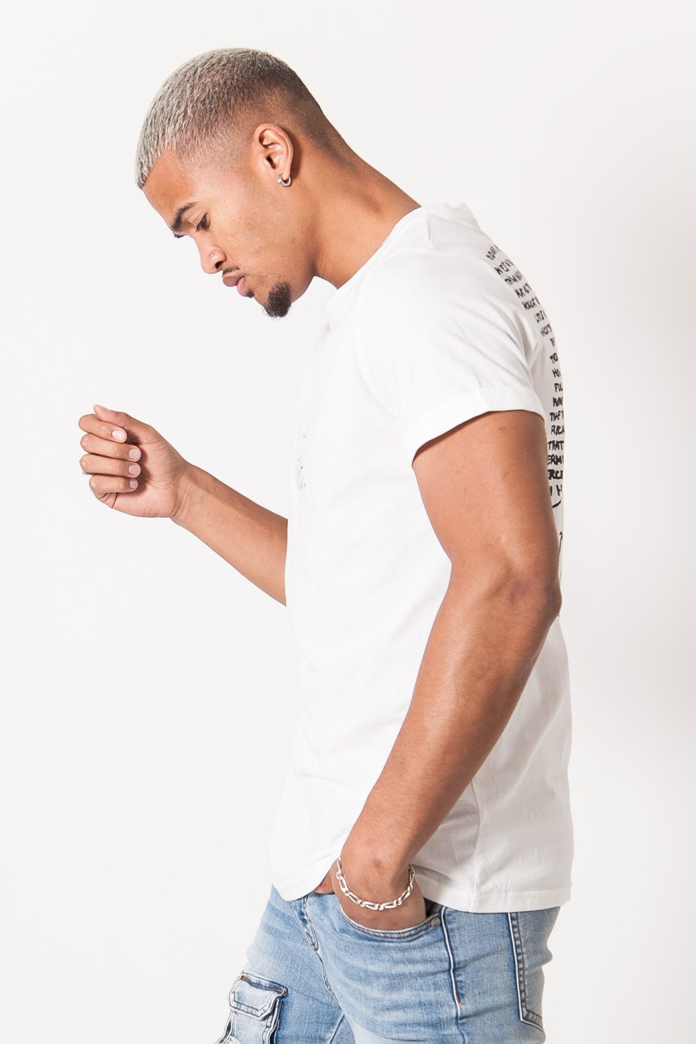 Sixth June - T-shirt imprimé tête de mort Blanc