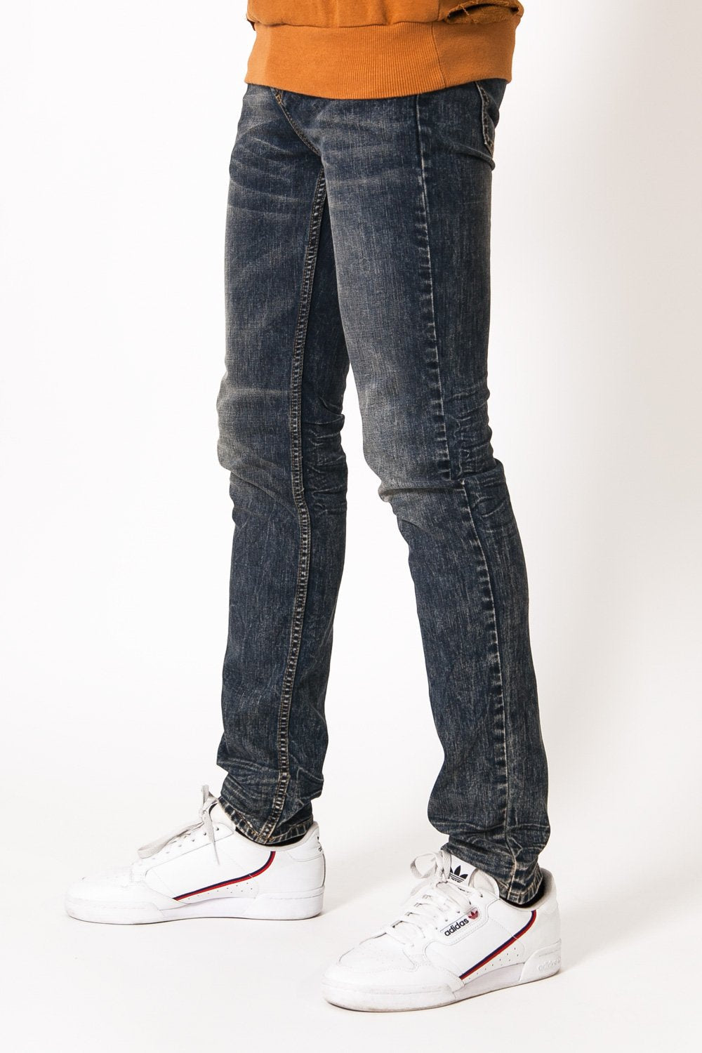 Sixth June - Jean délavé Bleu foncé