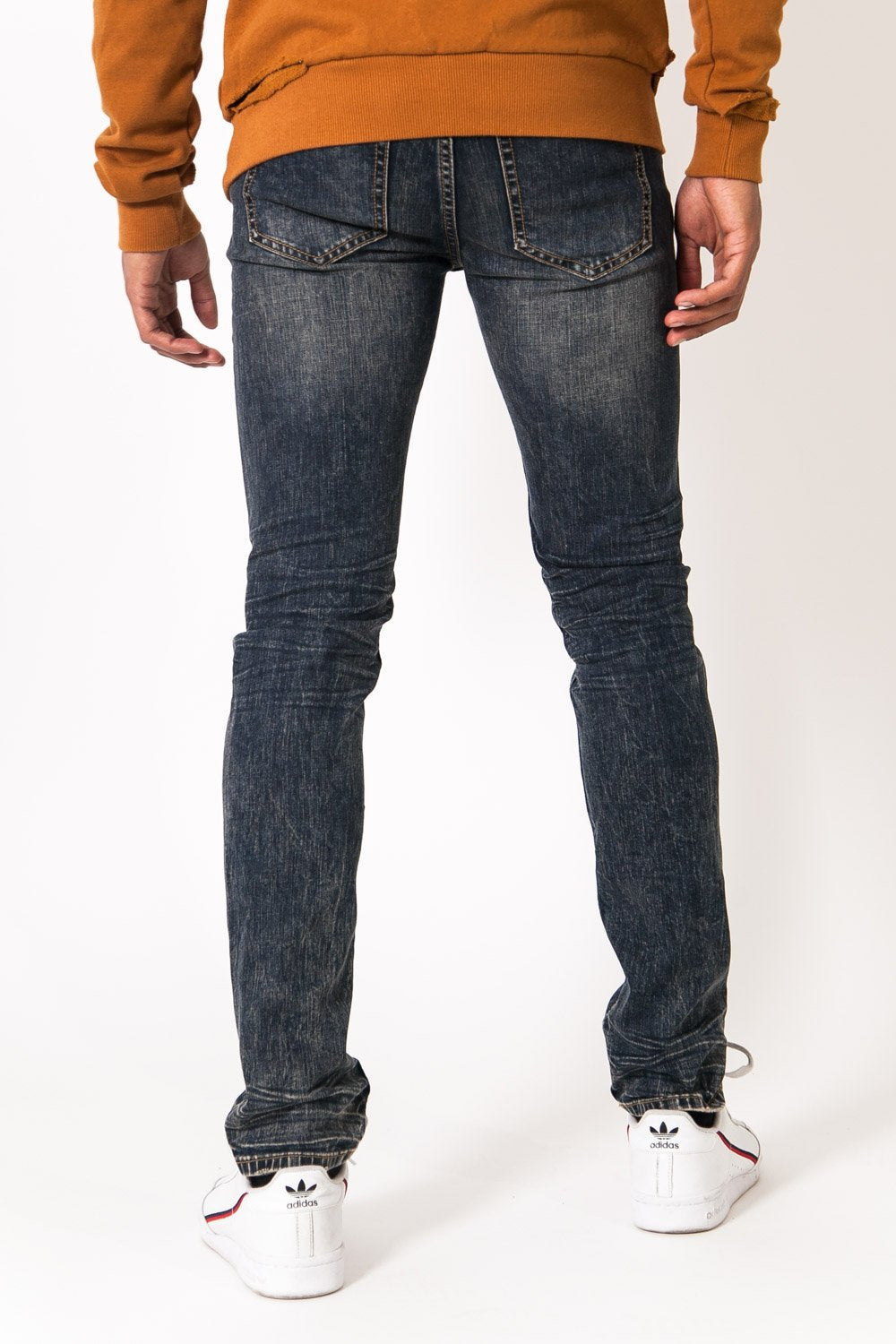 Sixth June - Jean délavé Bleu foncé