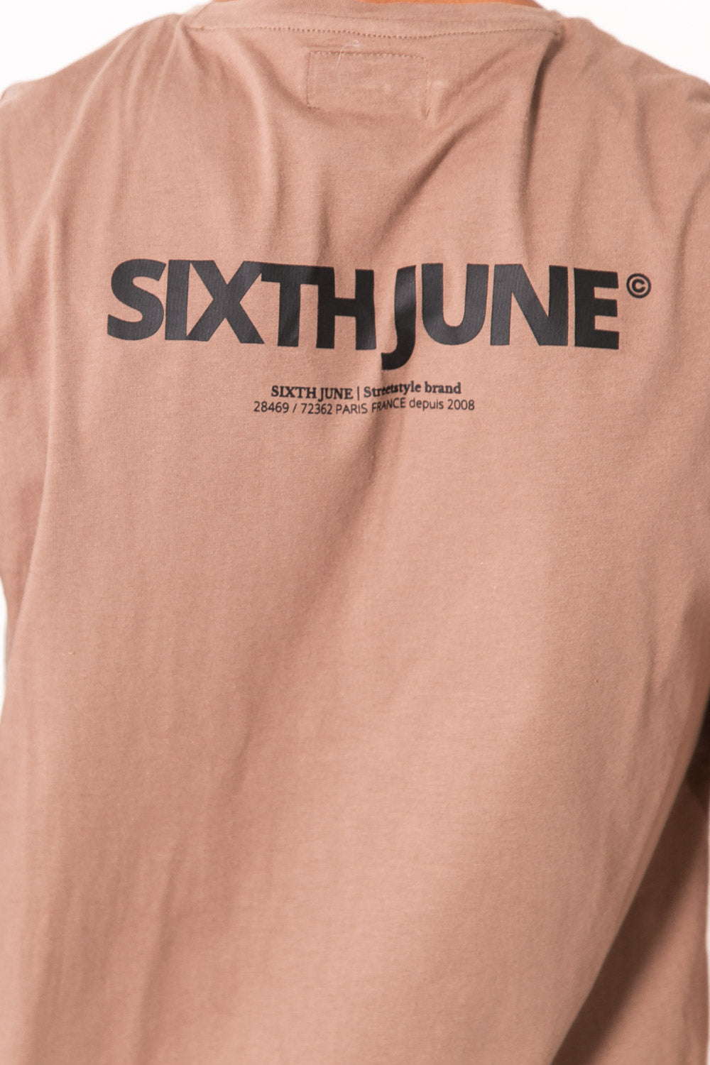 Sixth June - T-shirt imprimé marron