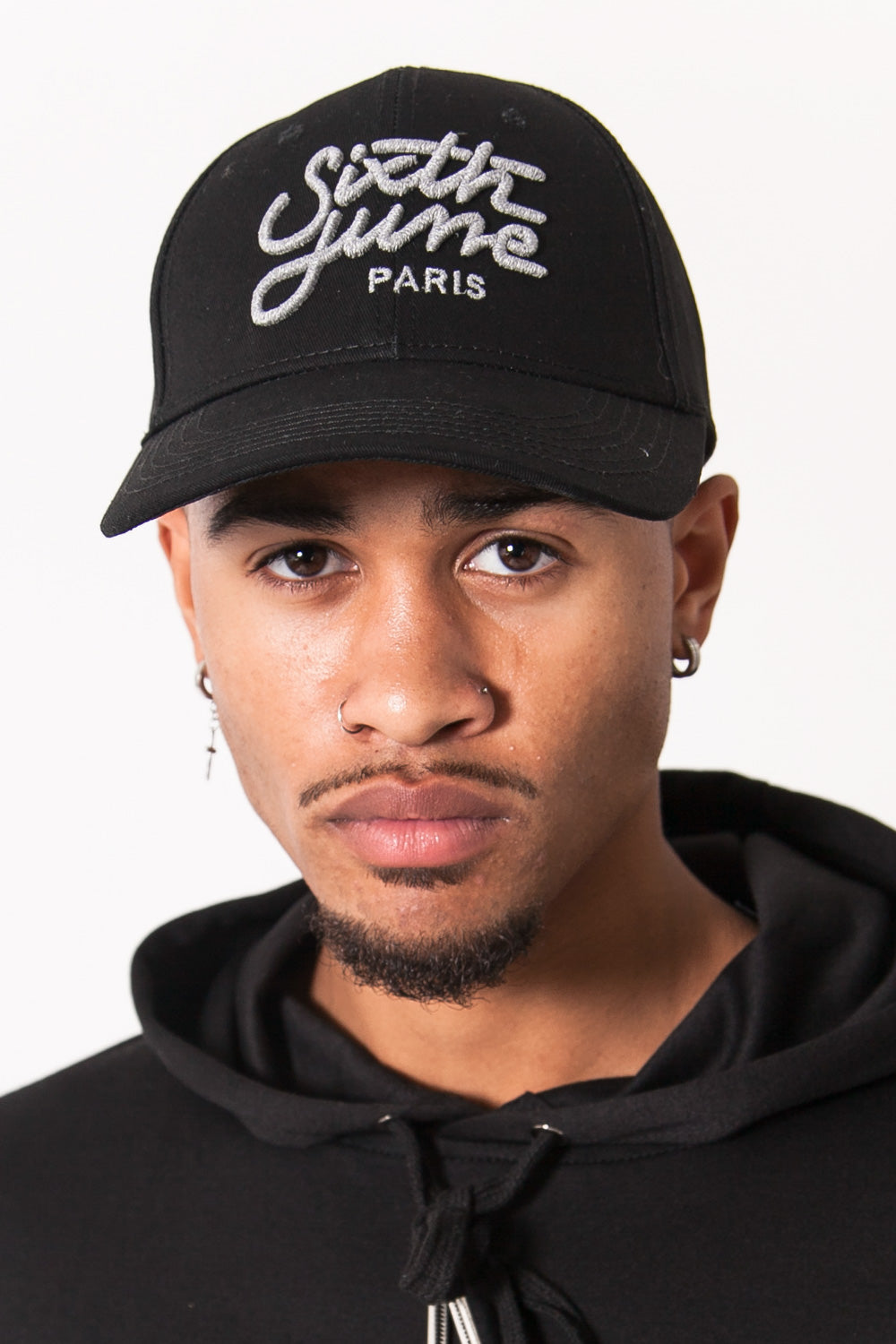 Sixth June - Casquette réfléchissante logo noir