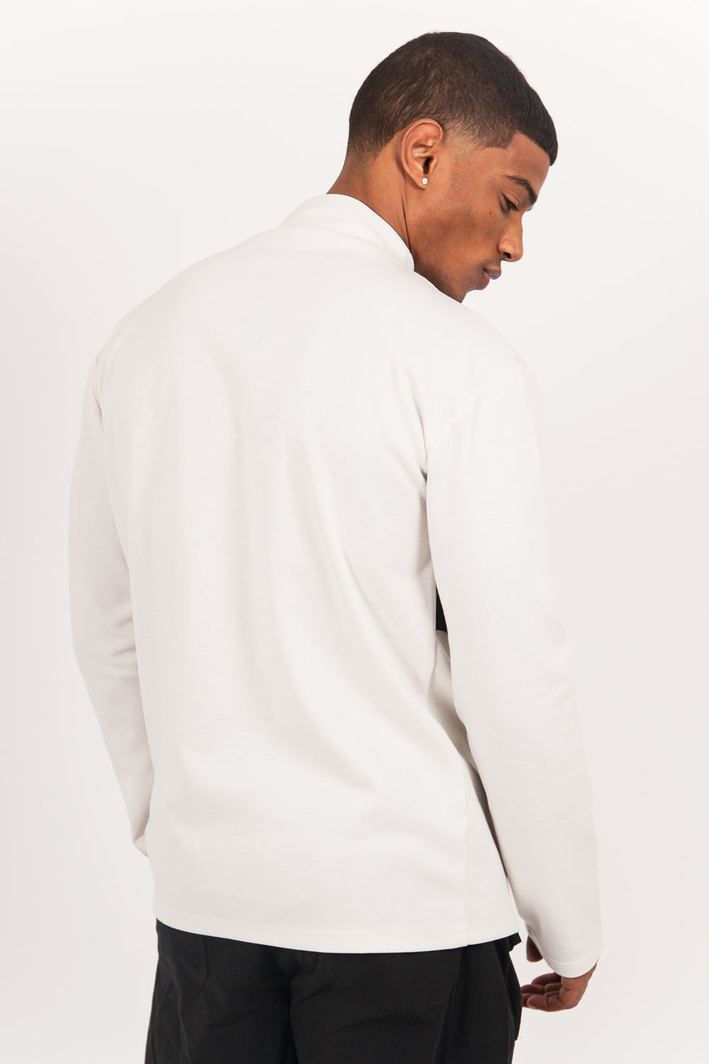 Sixth June - Sweat bicolore col montant écru