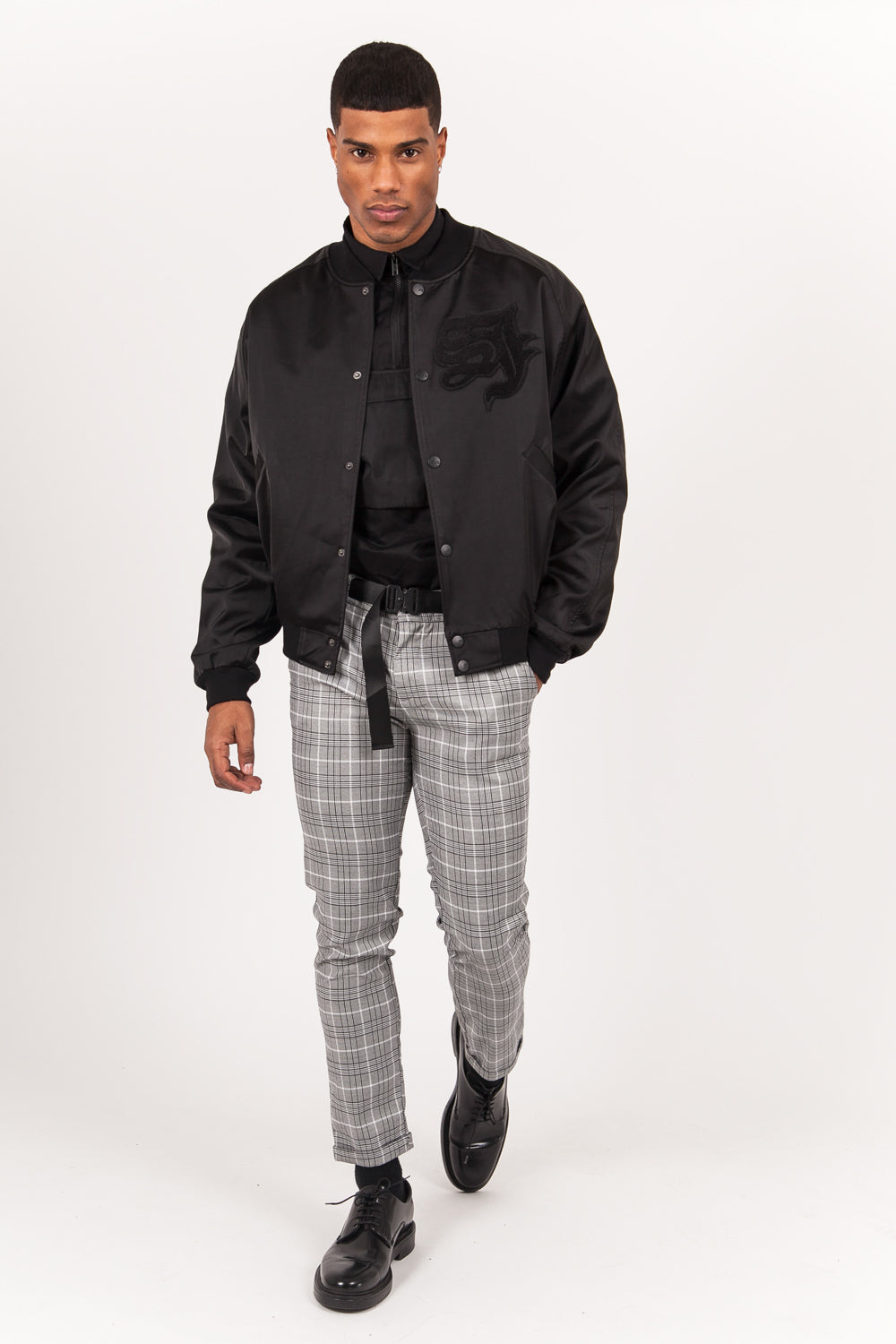 Sixth June - Blouson Teddy patch noir