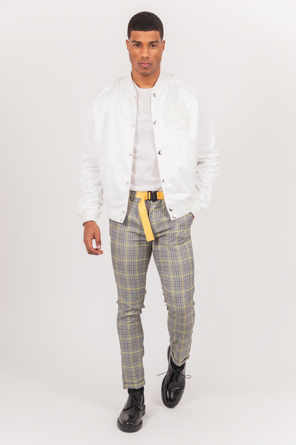 Sixth June - Blouson Teddy patch blanc