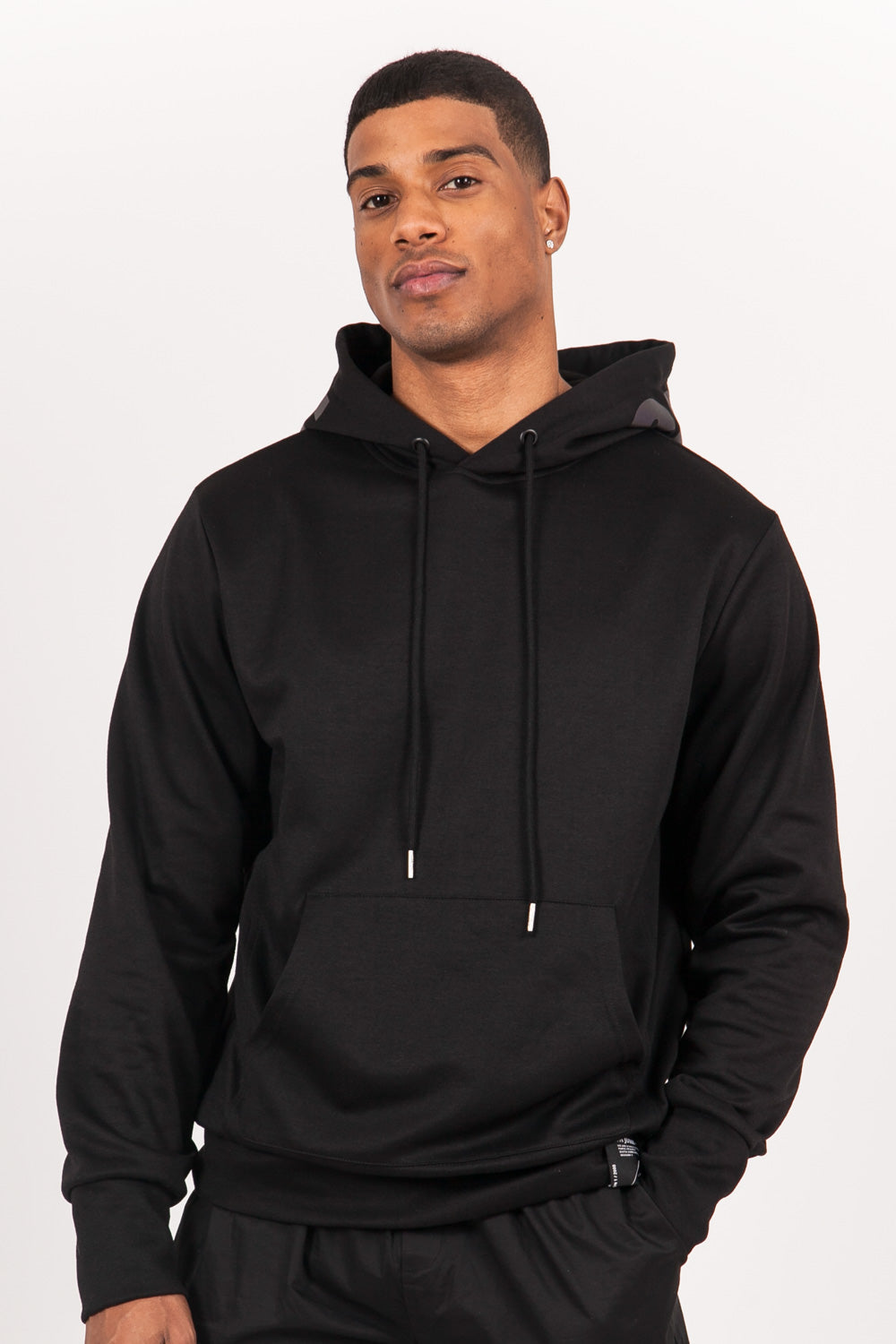 Sixth June - Sweat imprimé pétrole réfléchissant noir