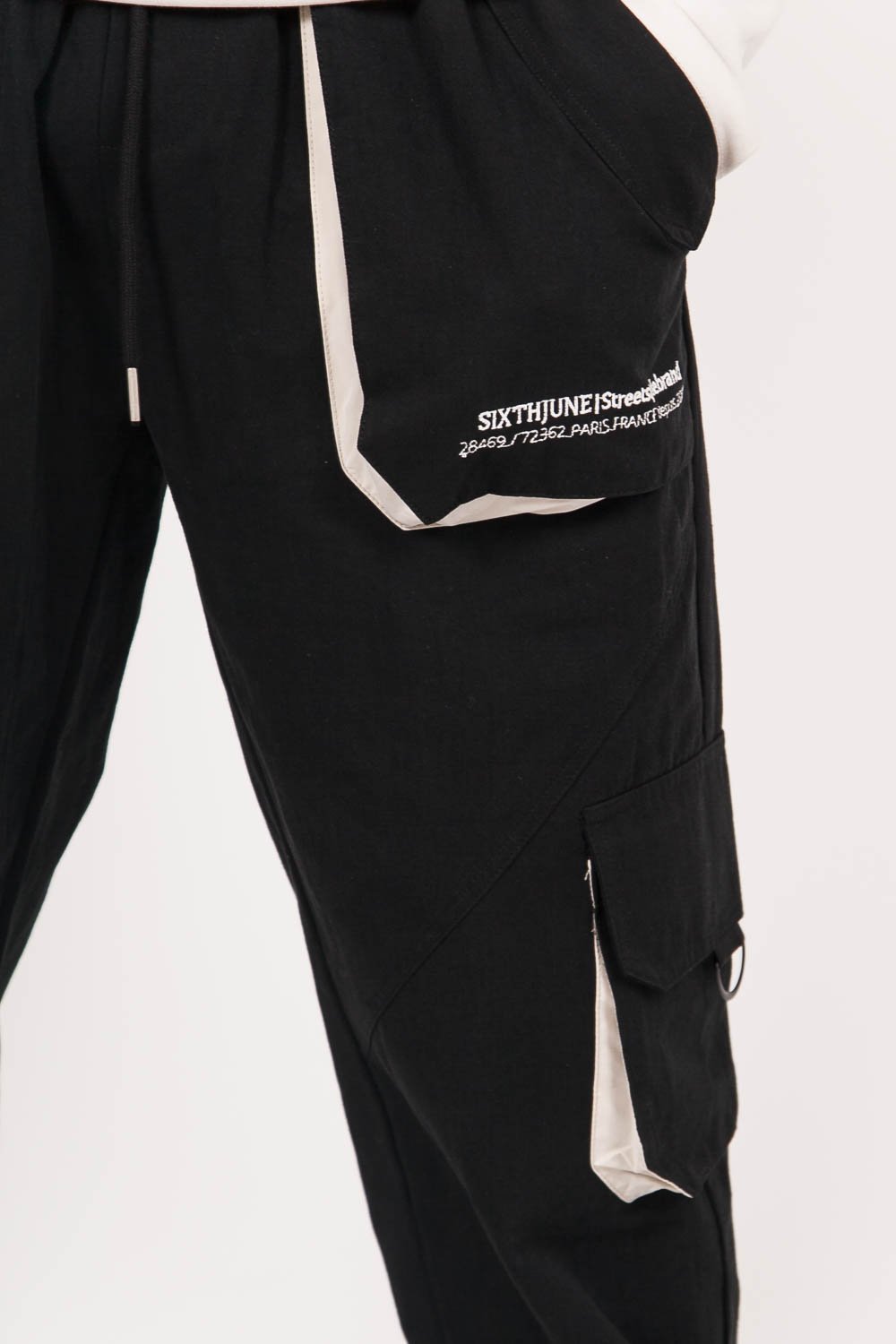 Sixth June - Pantalon cargo large noir