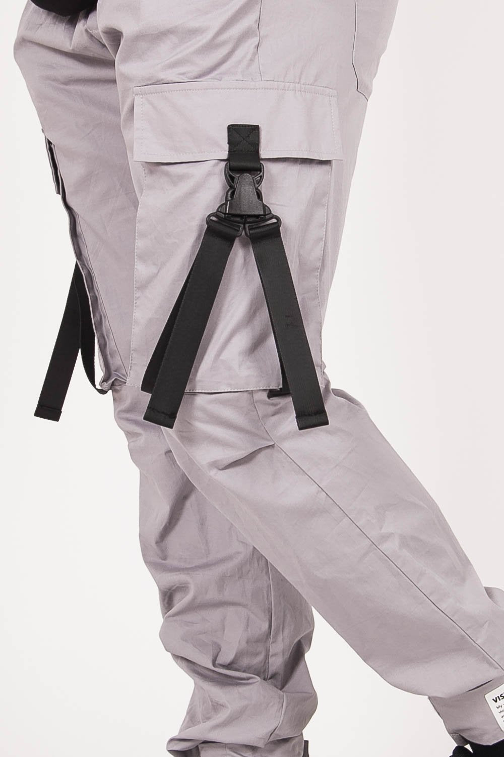 Sixth June - Pantalon cargo sangles Gris