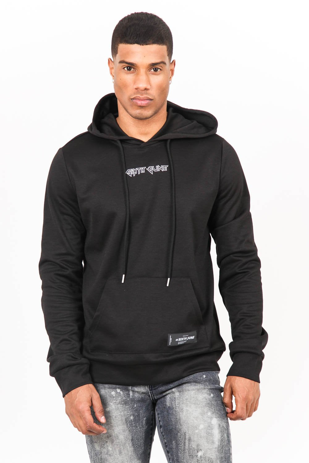 Sixth June - Hoodie bad reputation hard rock noir