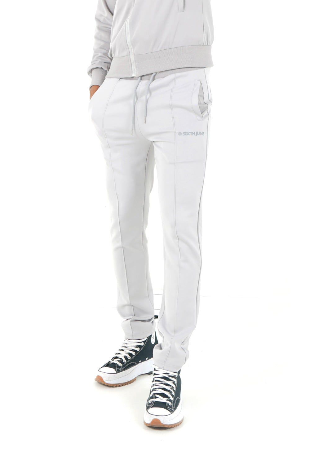 Sixth June - Jogging survêtement logo Gris