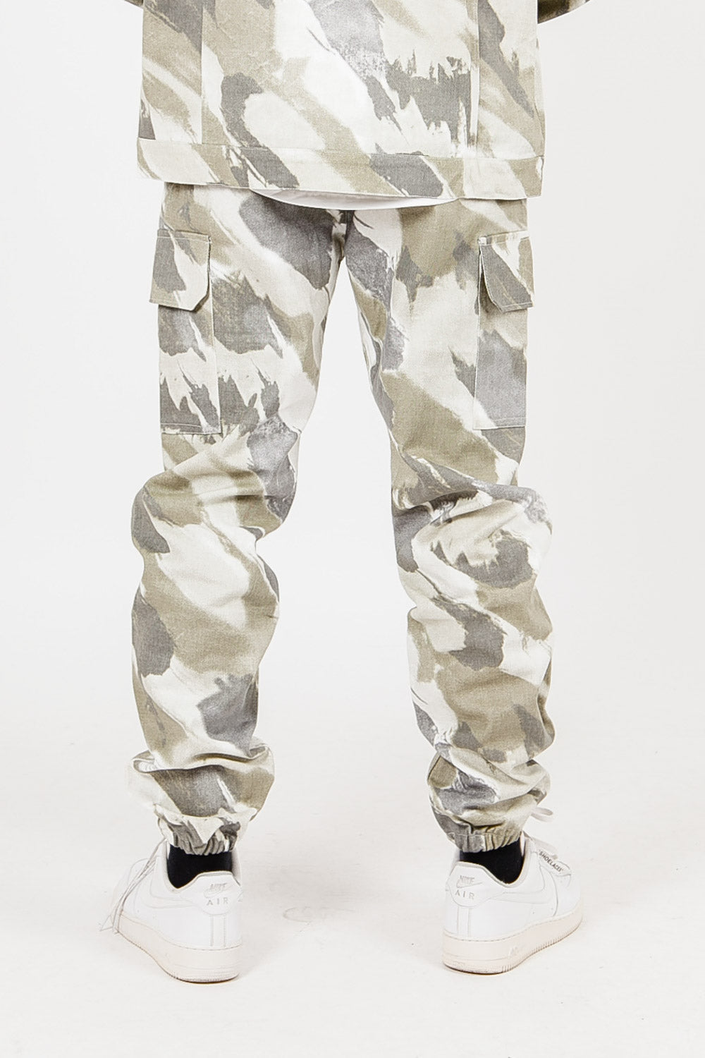 Sixth June - Pantalon camouflage cargo vert