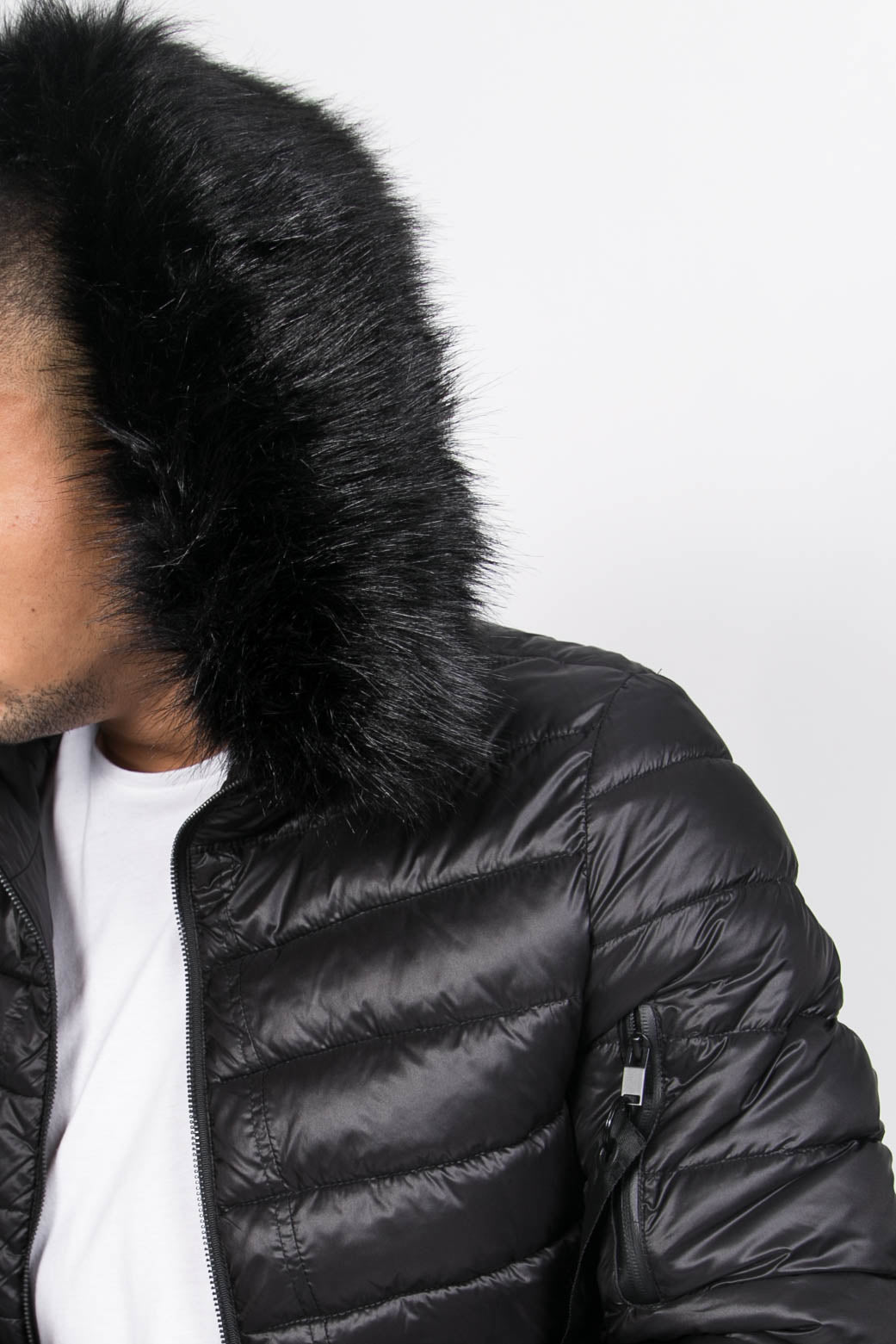 Sixth June - Doudoune courte regular fit noire