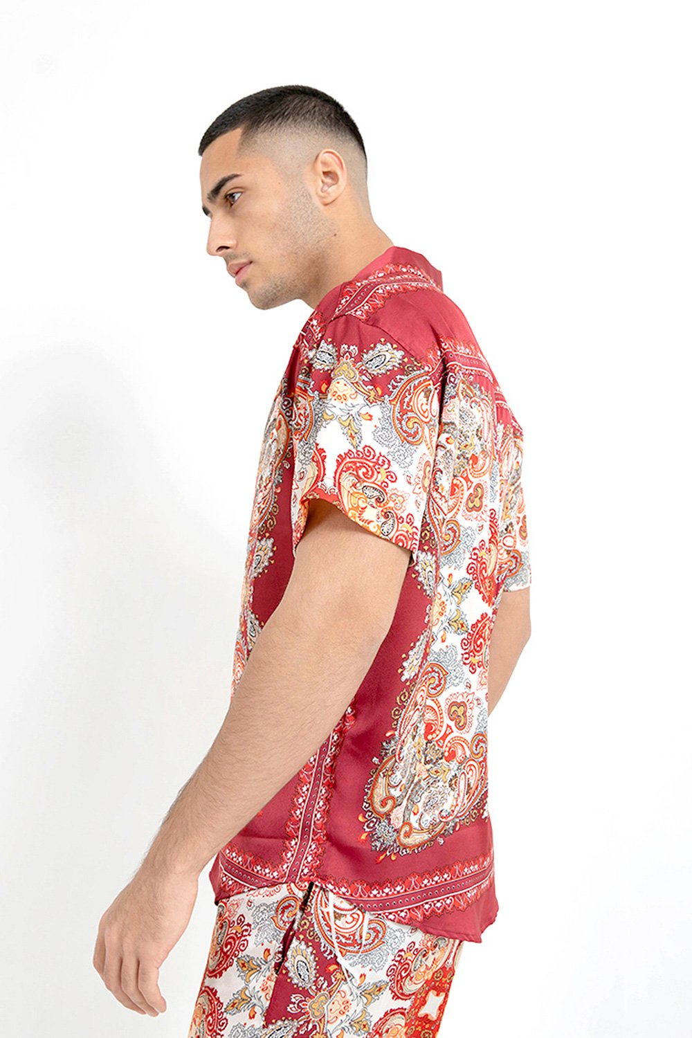 Sixth June - Chemisette baroque Rouge