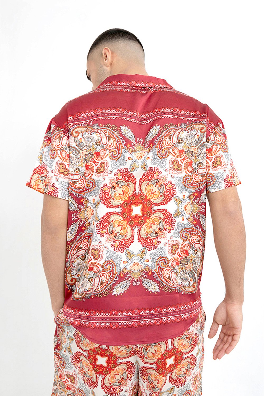 Sixth June - Chemisette baroque Rouge