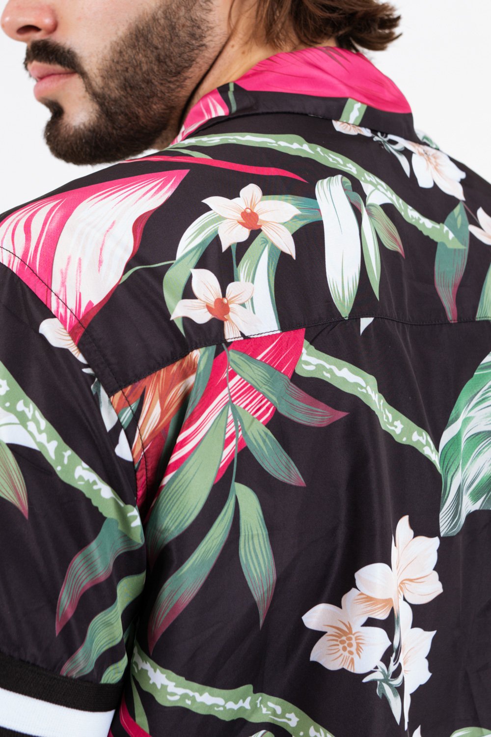 Blossoms casual shirt Black