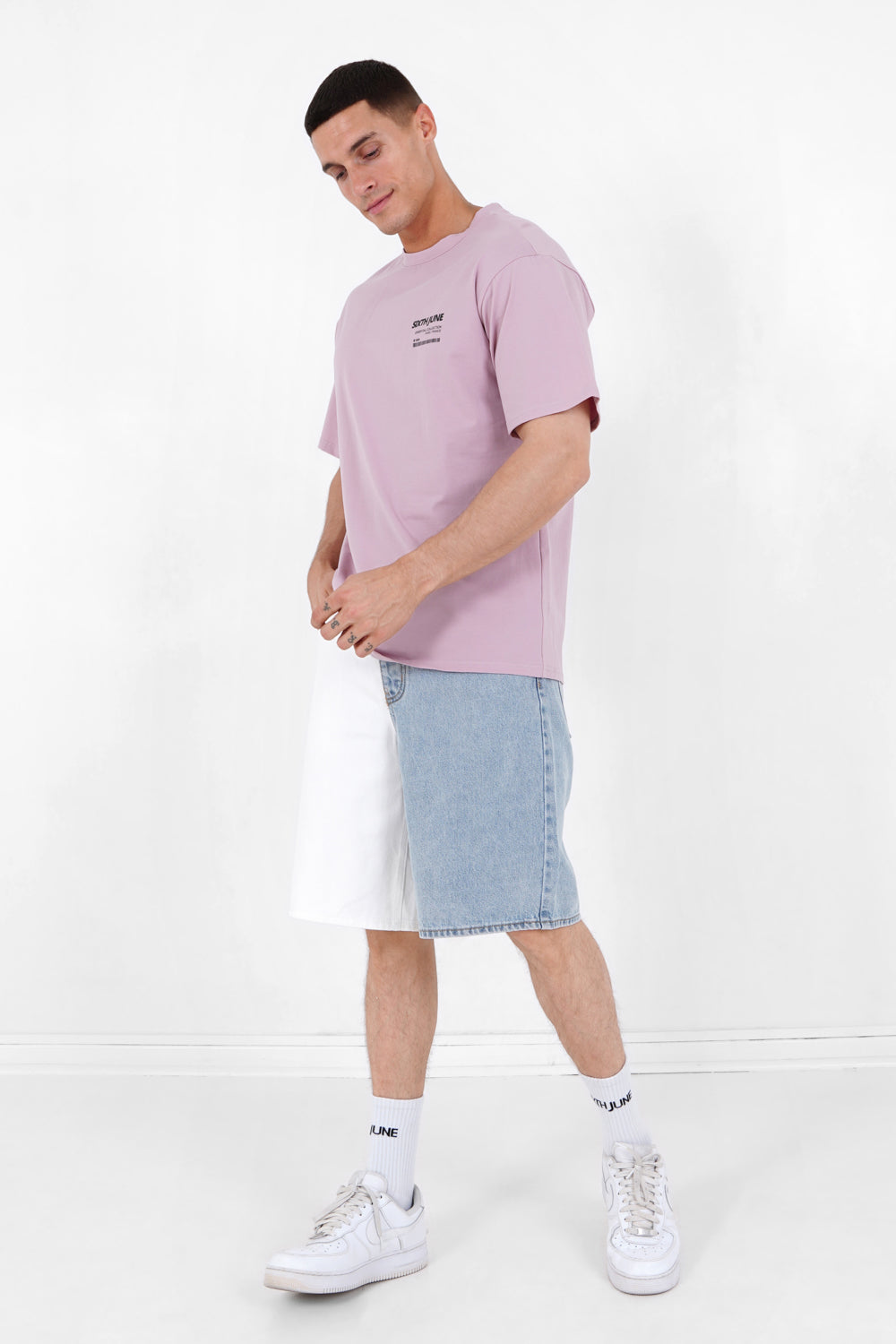 Sixth June - T-shirt barcode Rose