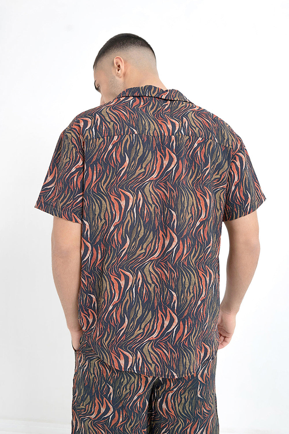 Sixth June - Chemisette savane feuillage Noir