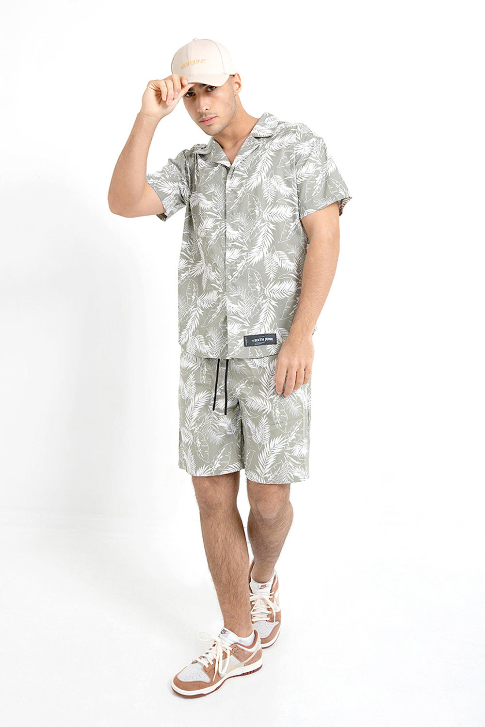 Sixth June - Chemisette tropical Vert