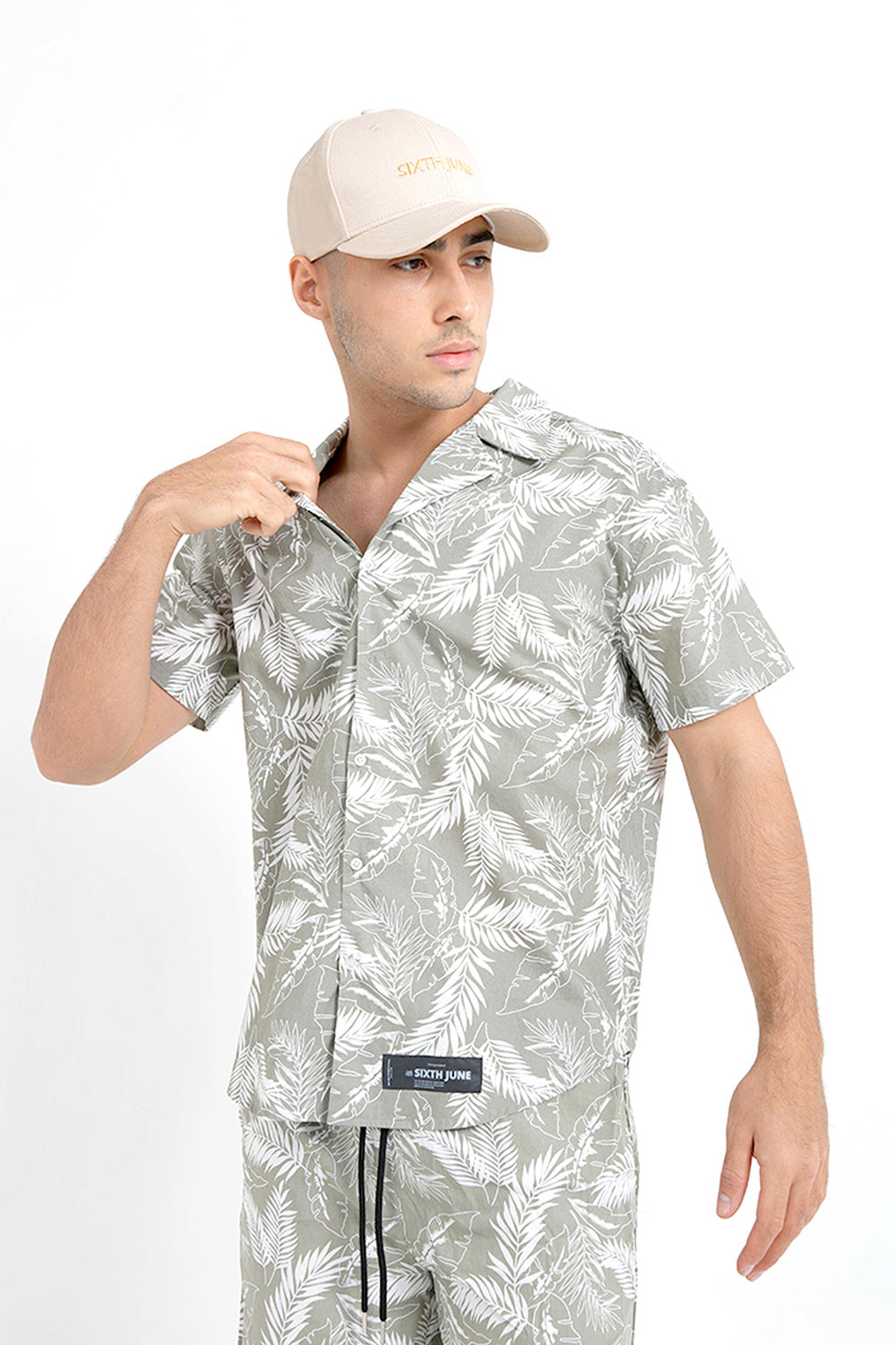 Sixth June - Chemisette tropical Vert