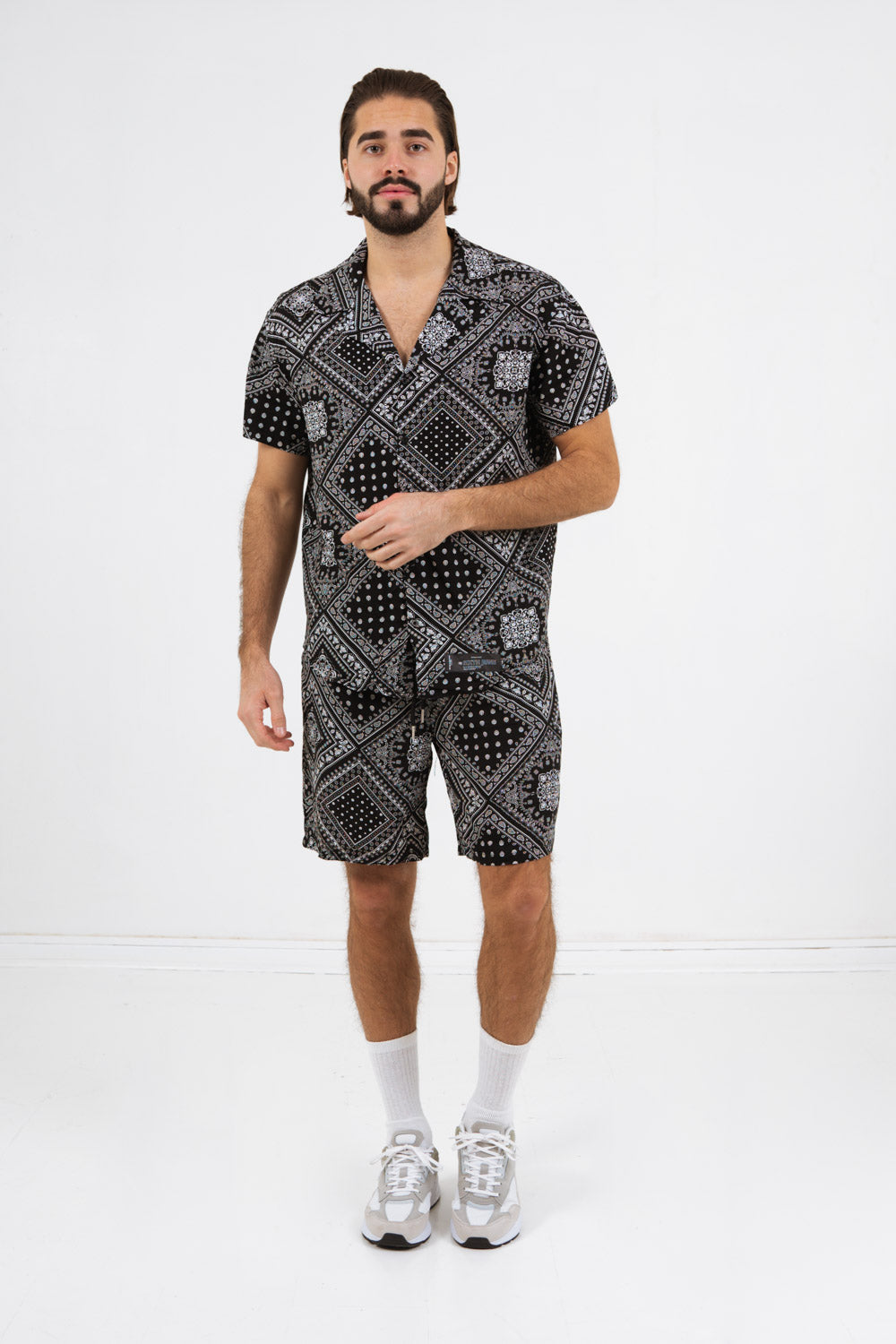 Sixth June - Chemisette bandana noir