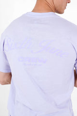 Sixth June - T-shirt logo signature Violet clair