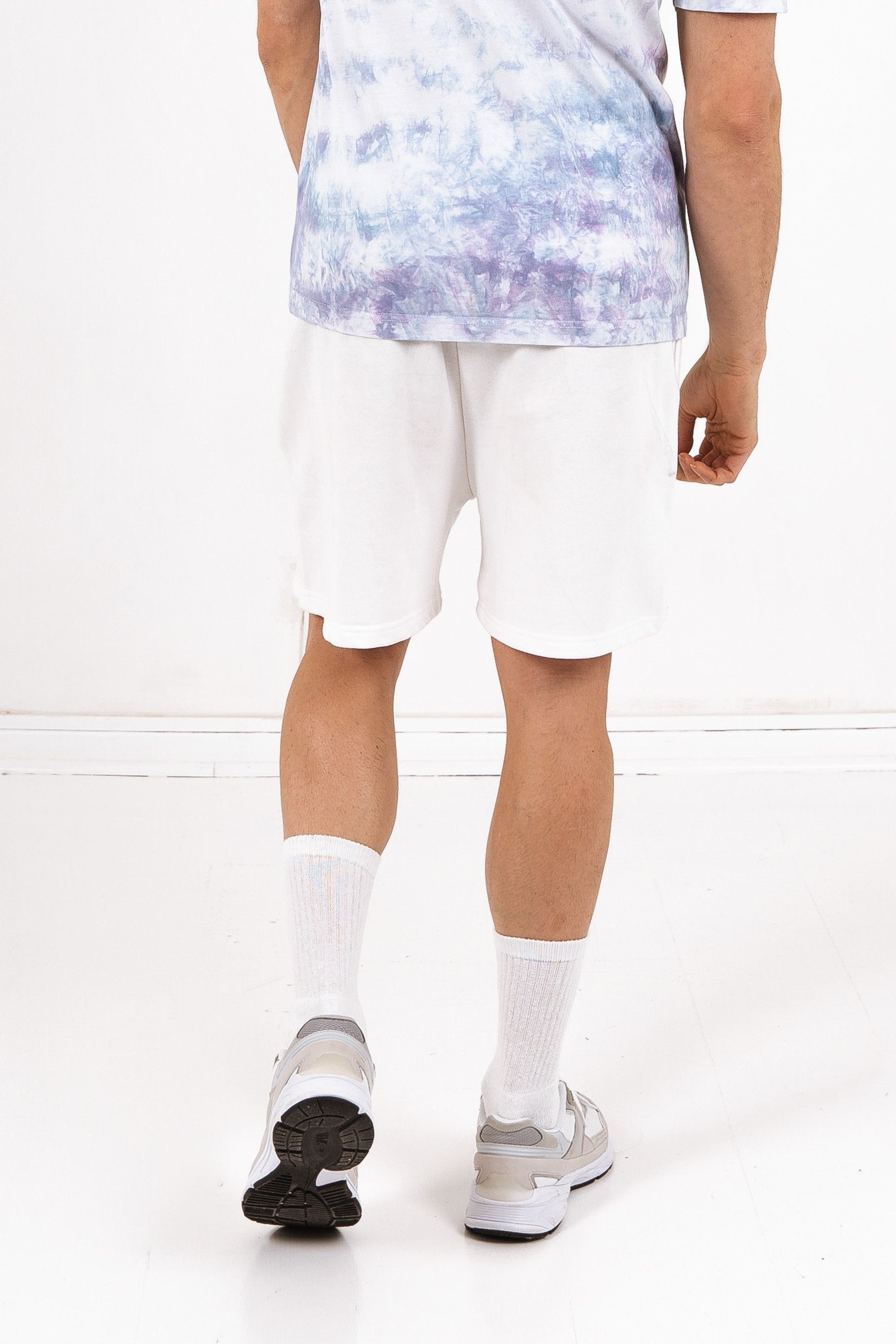 Sixth June - Short logo signature Blanc