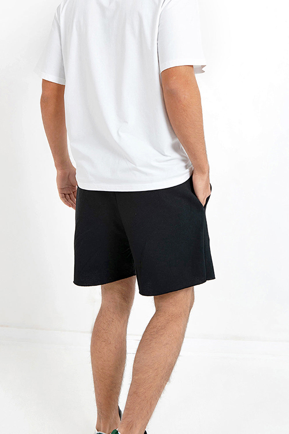 Sixth June - Short barcode bords francs Noir