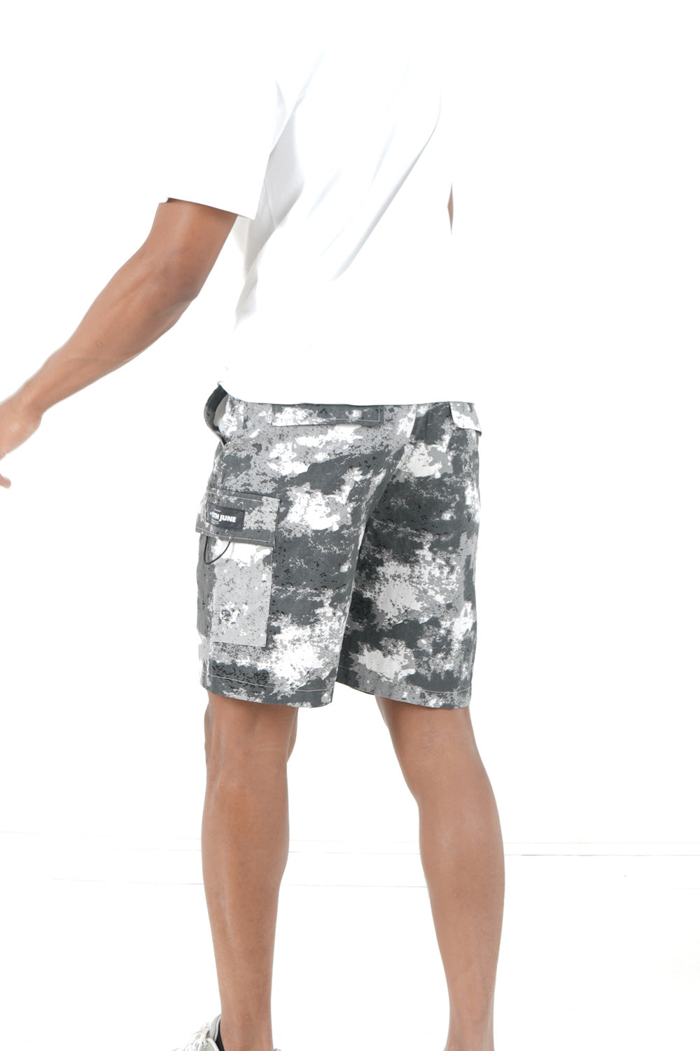 Sixth June - Short cargo montagne Gris foncé