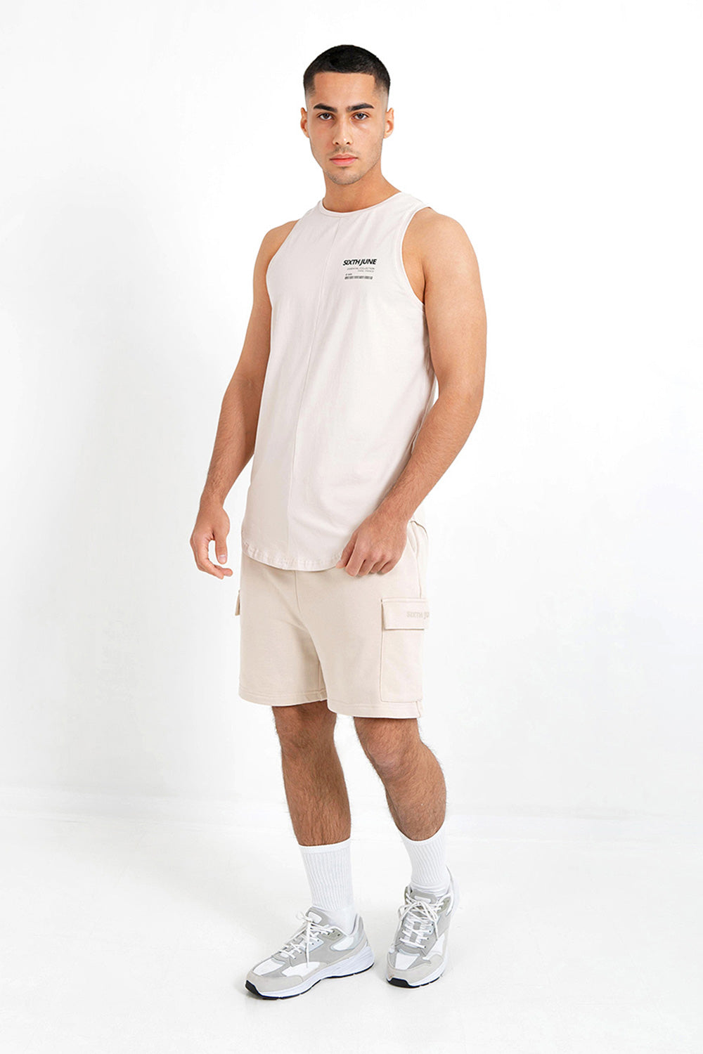 Sixth June - Short poches cargo Beige