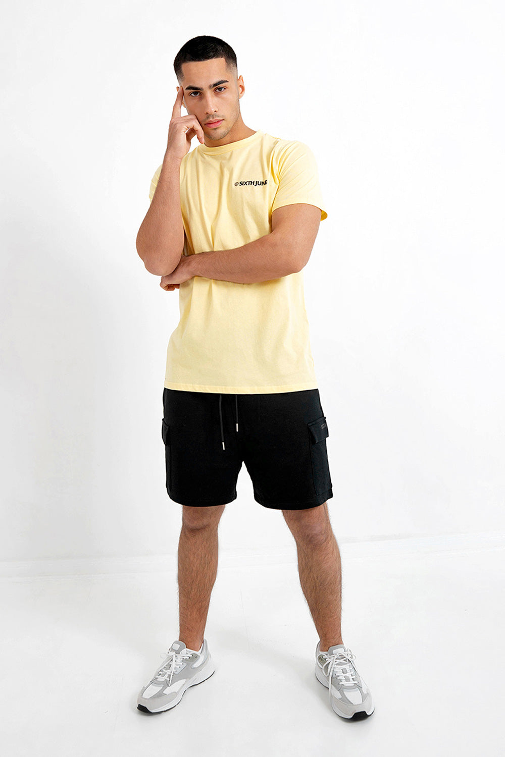 Sixth June - Short poches cargo Noir