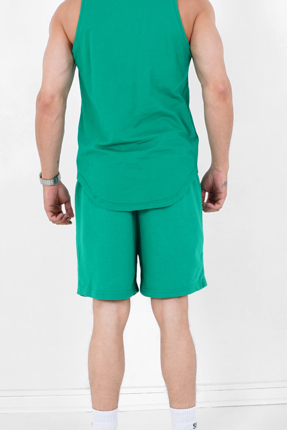 Sixth June - Short logo imprimé Vert