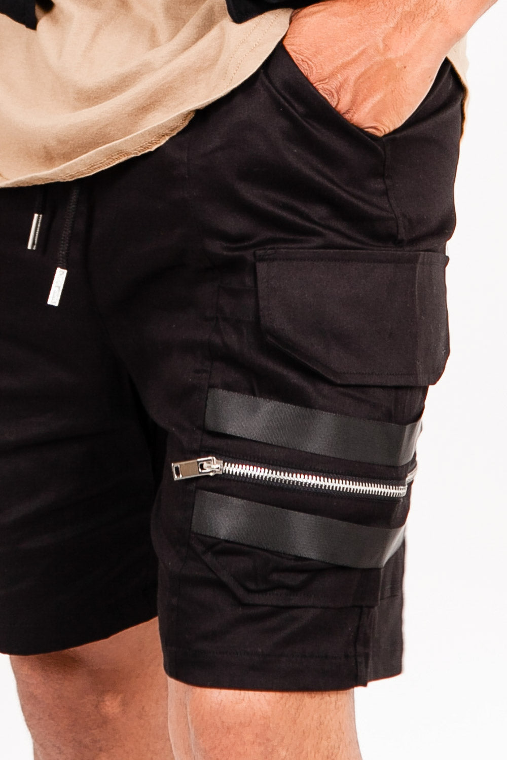 Sixth June - Short cargo tactique noir