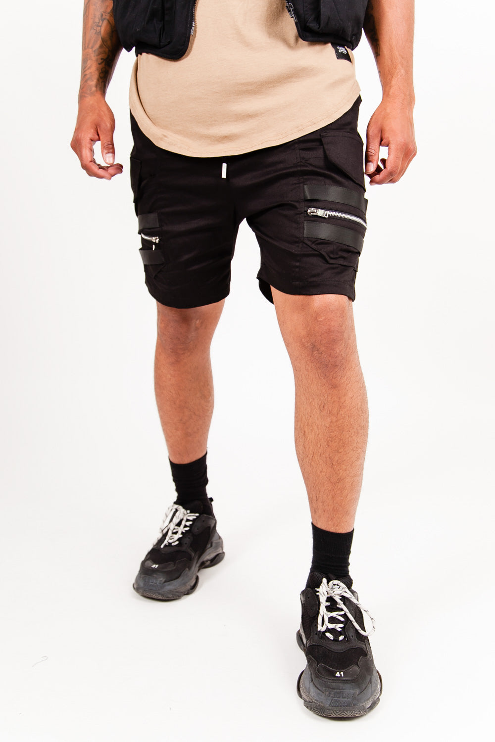 Sixth June - Short cargo tactique noir