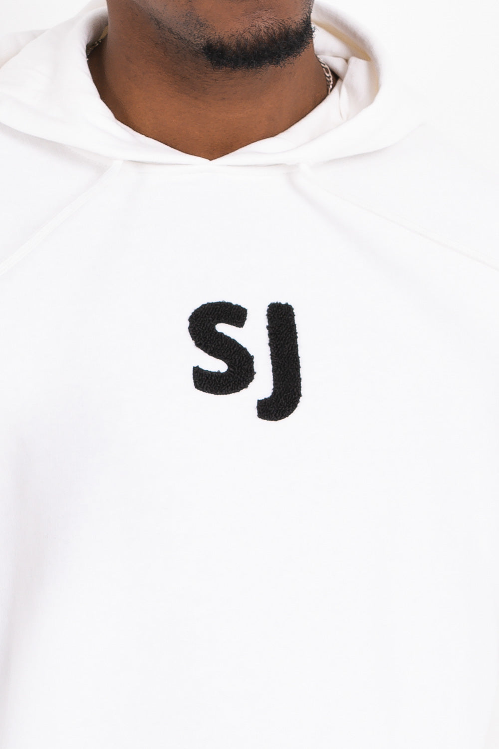 Sixth June - Sweat capuche tissé SJ Blanc