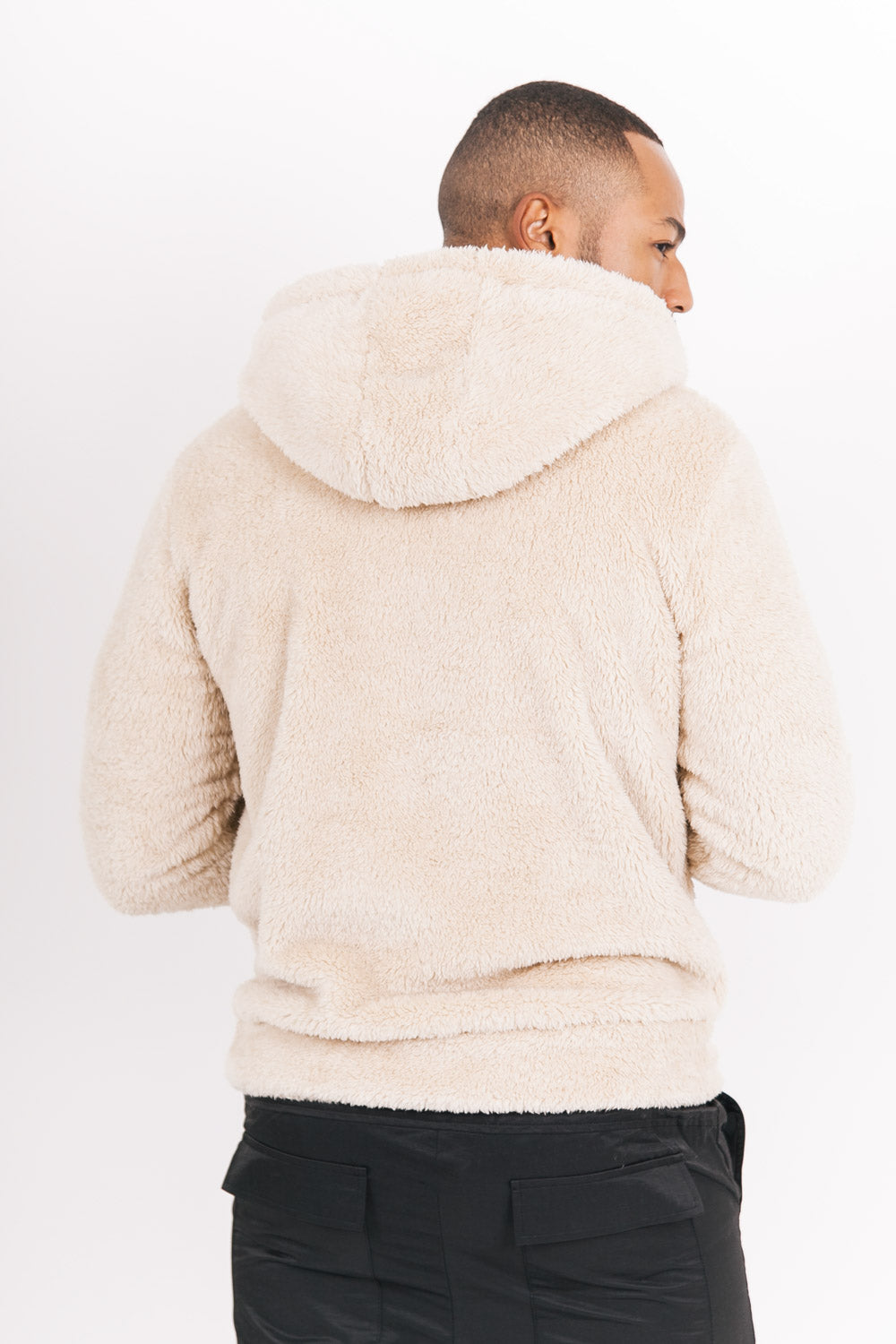 Sixth June - Sweat à capuche confort duveteux beige