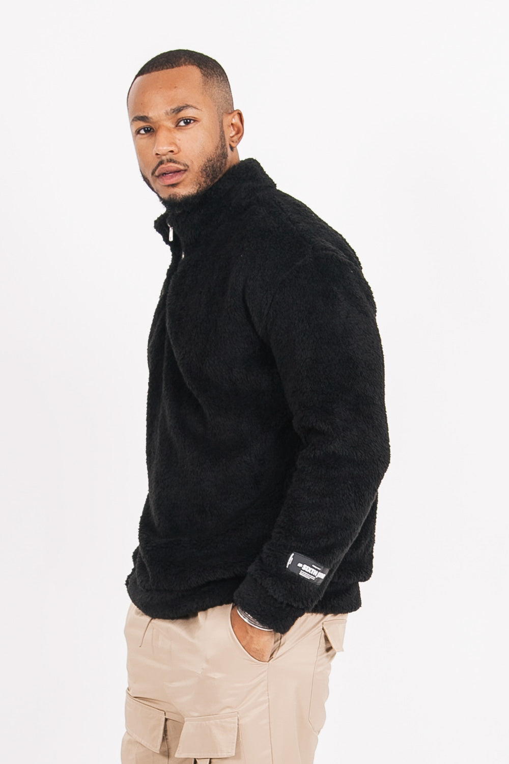 Sixth June - Sweat confort duveteux noir