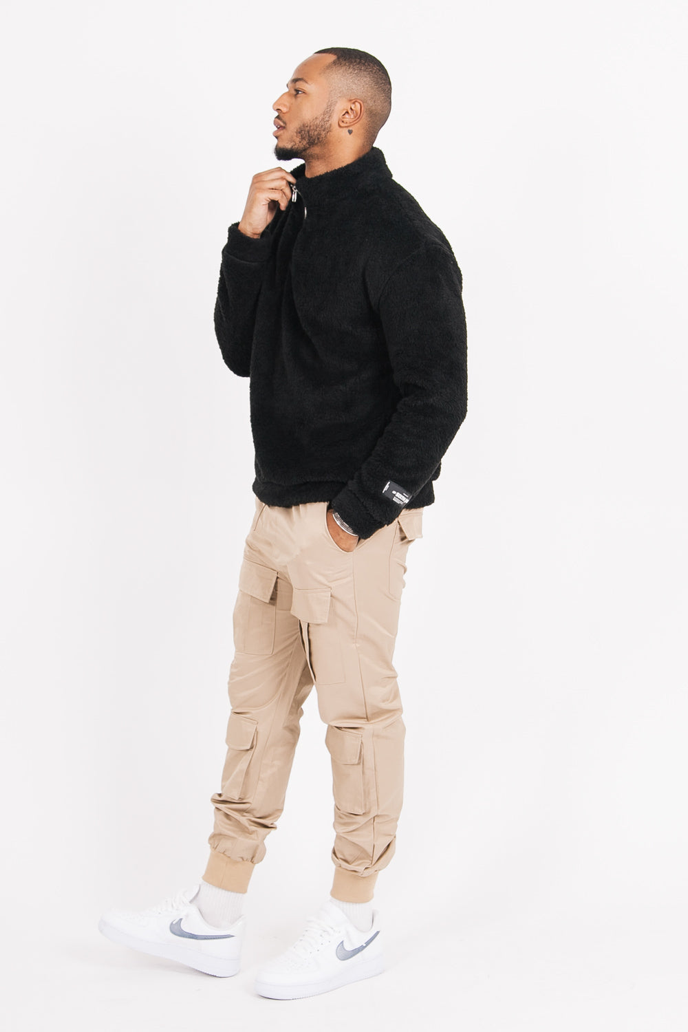 Sixth June - Sweat confort duveteux noir