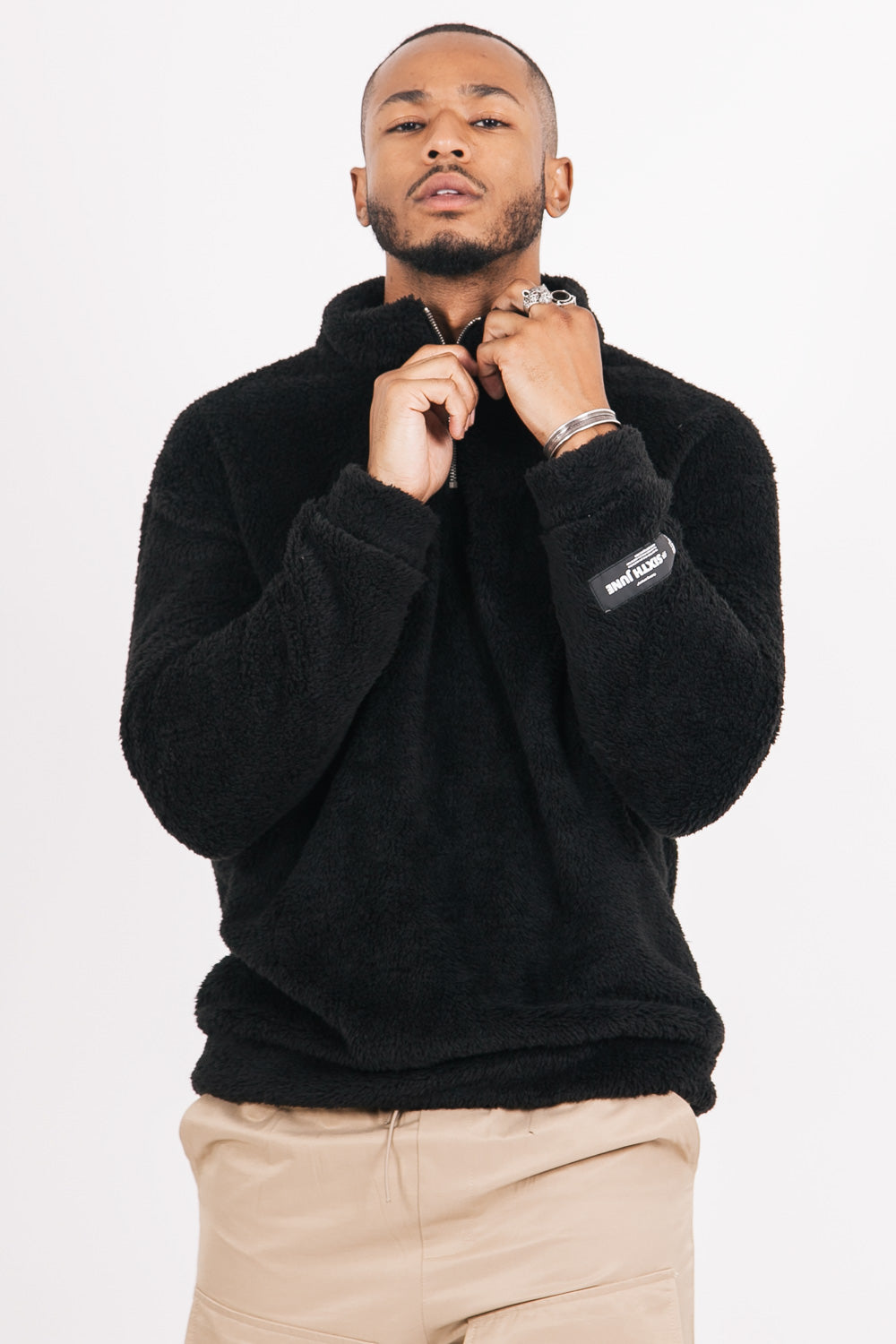 Sixth June - Sweat confort duveteux noir