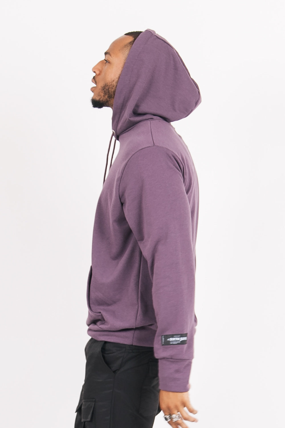 Sixth June - Sweat à capuche basique logo violet