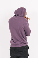 Sixth June - Sweat à capuche basique logo violet