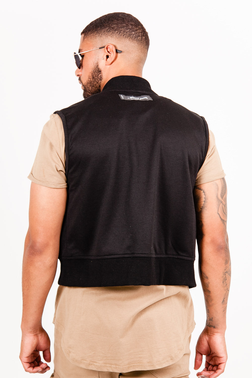Sixth June - Gilet multipoche cargo noir