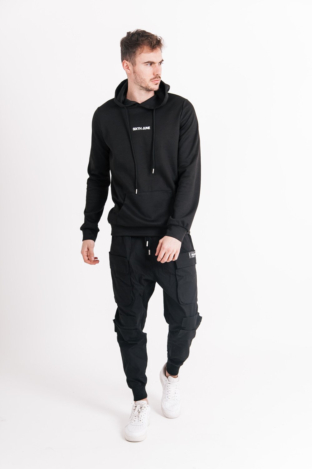 Sixth June - Sweat à capuche Terre Noir