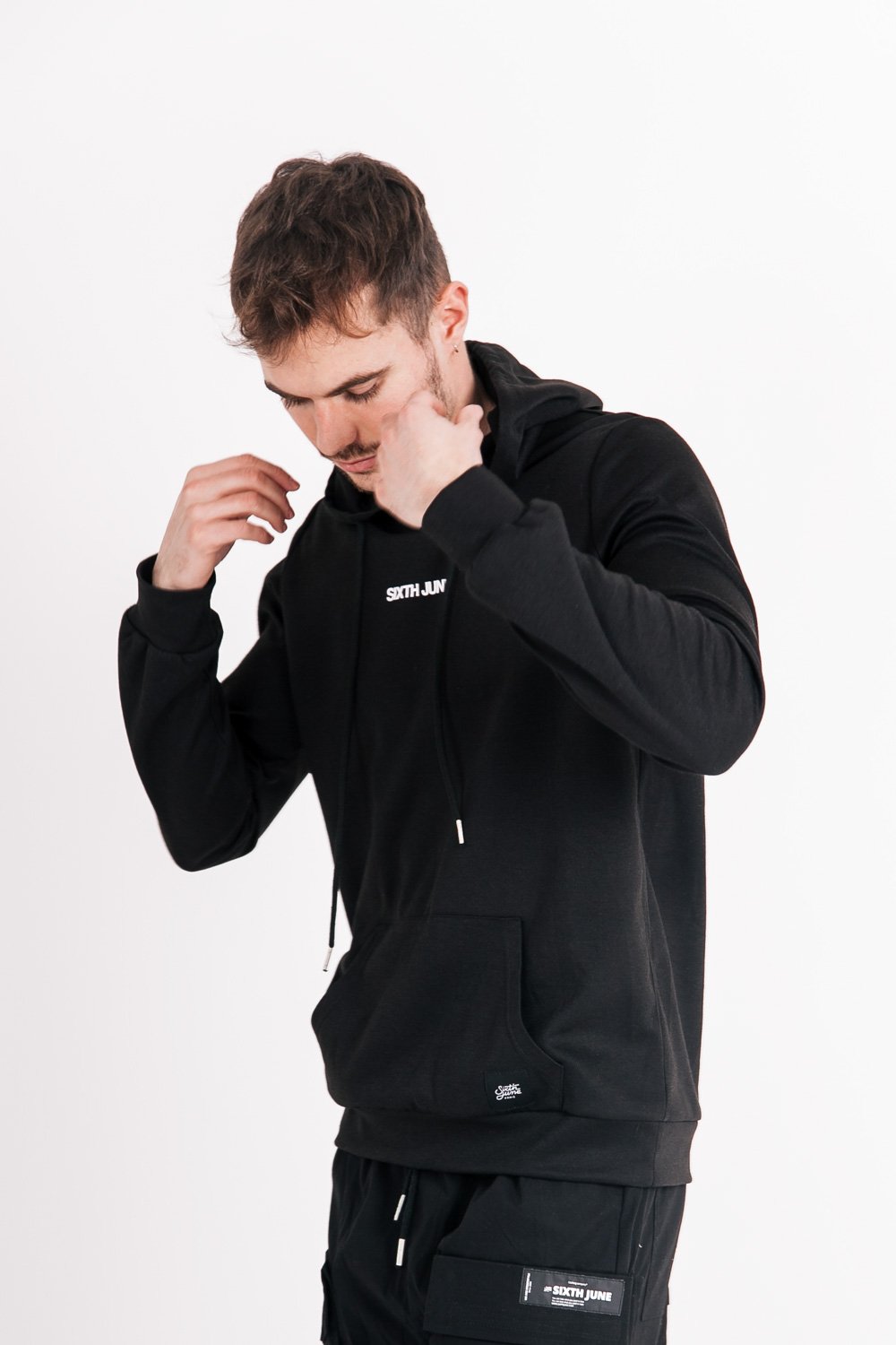 Sixth June - Sweat à capuche Terre Noir
