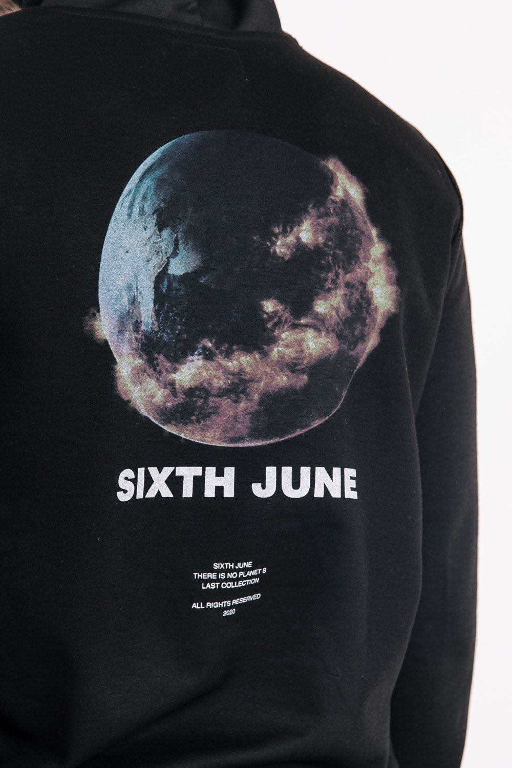 Sixth June - Sweat à capuche Terre Noir