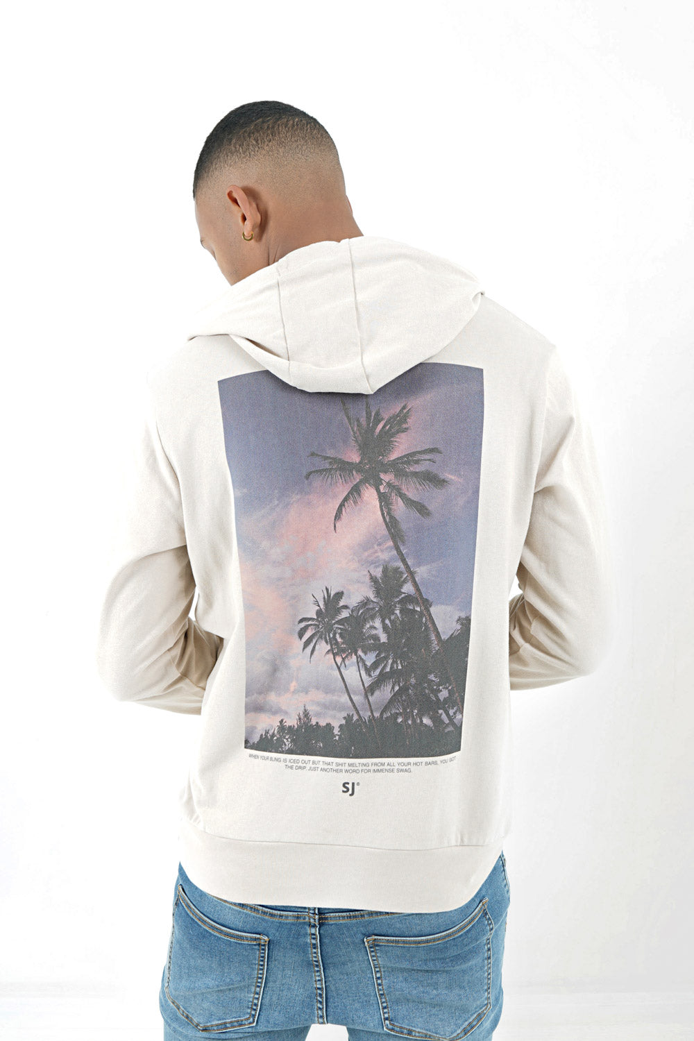 Sixth June - Sweatshirt nature tropique Beige