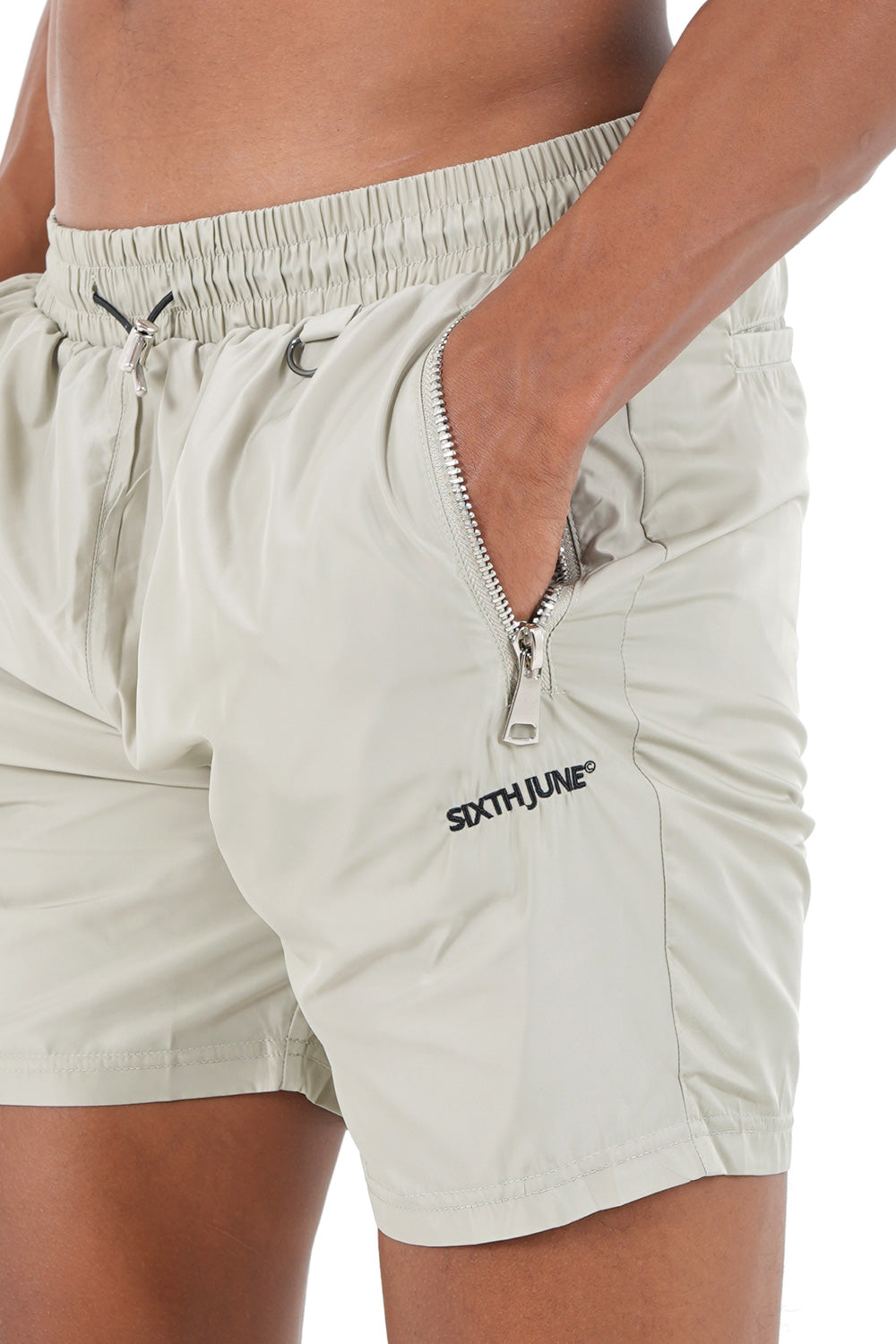 Sixth June - Short de bain poches Vert