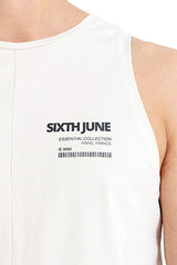 Sixth June - Débardeur barcode Beige
