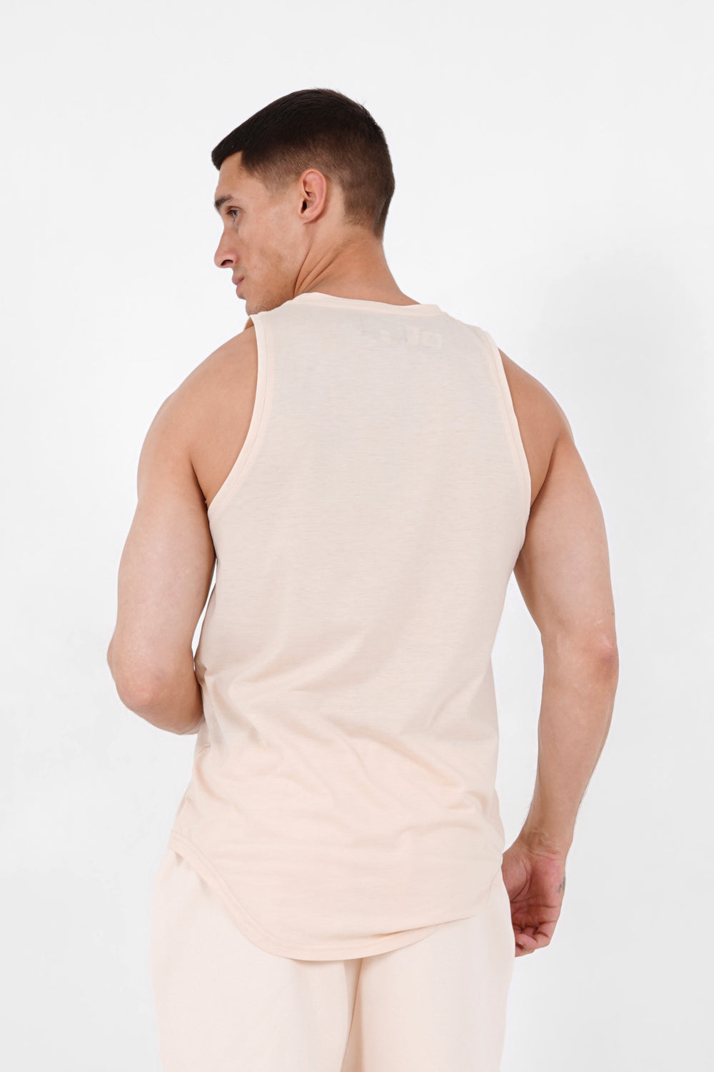 Sixth June - Débardeur logo incurvé Beige